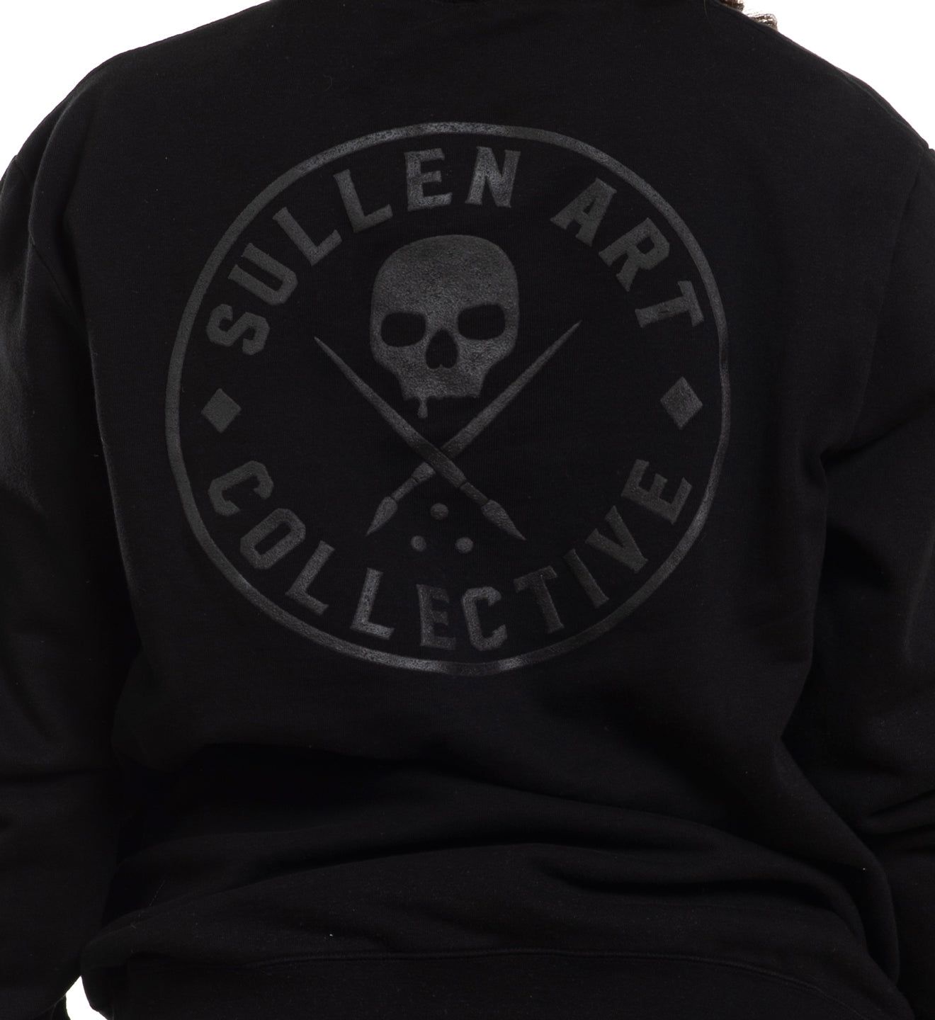 Sullen high quality Art Collective, Ever Pullover Jet Black, Mens Hoodie, See Sizes Below