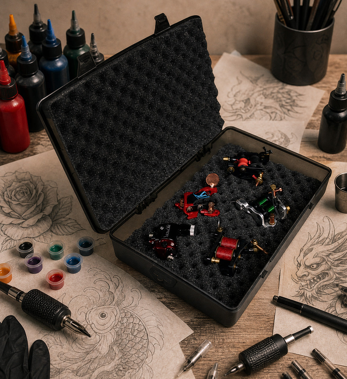 Blaq Paq Foam Case