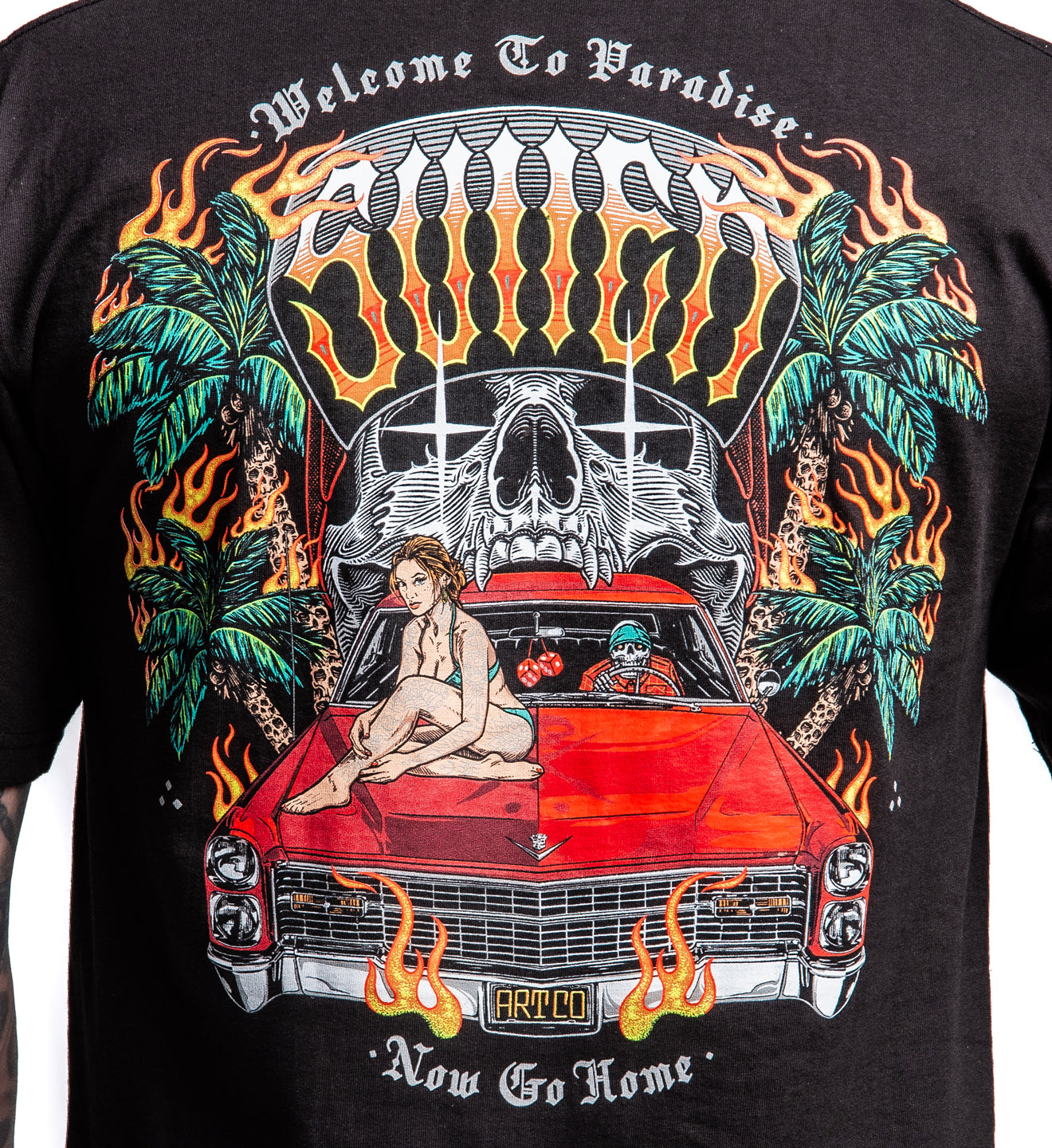 23's 須田景凪 Ghost Pops Sleeve Print LS Tee 須田景凪 TOUR 2023 