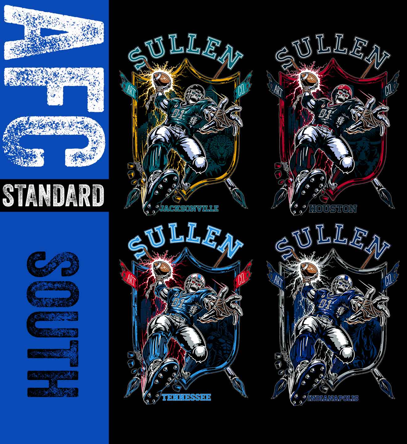 Gridiron Standard - AFC SOUTH