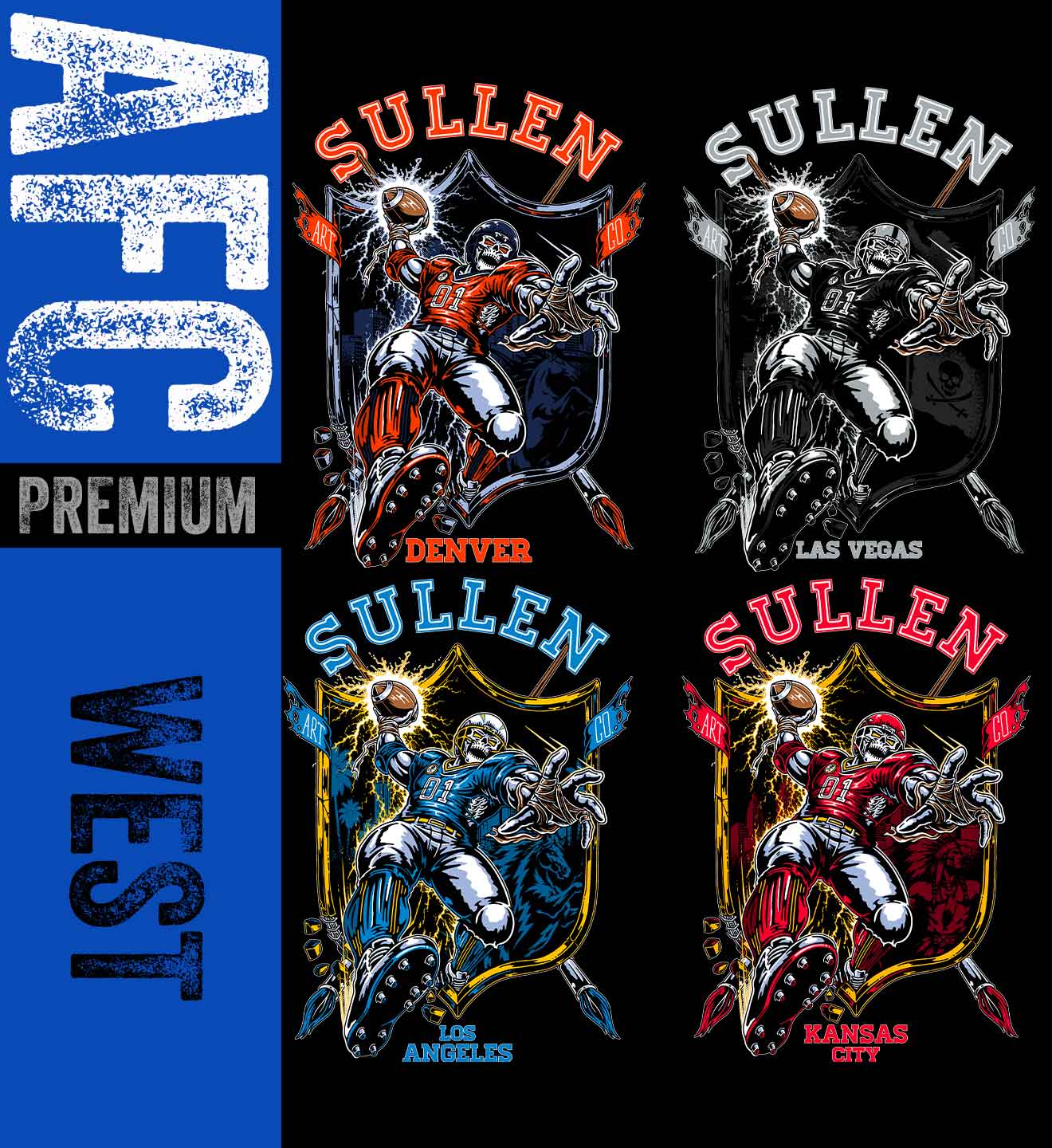 Gridiron Premium - AFC WEST