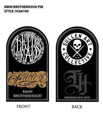 Kmin Brotherhood Pin - 