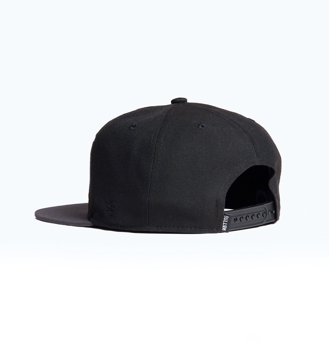 Black cap on a white background