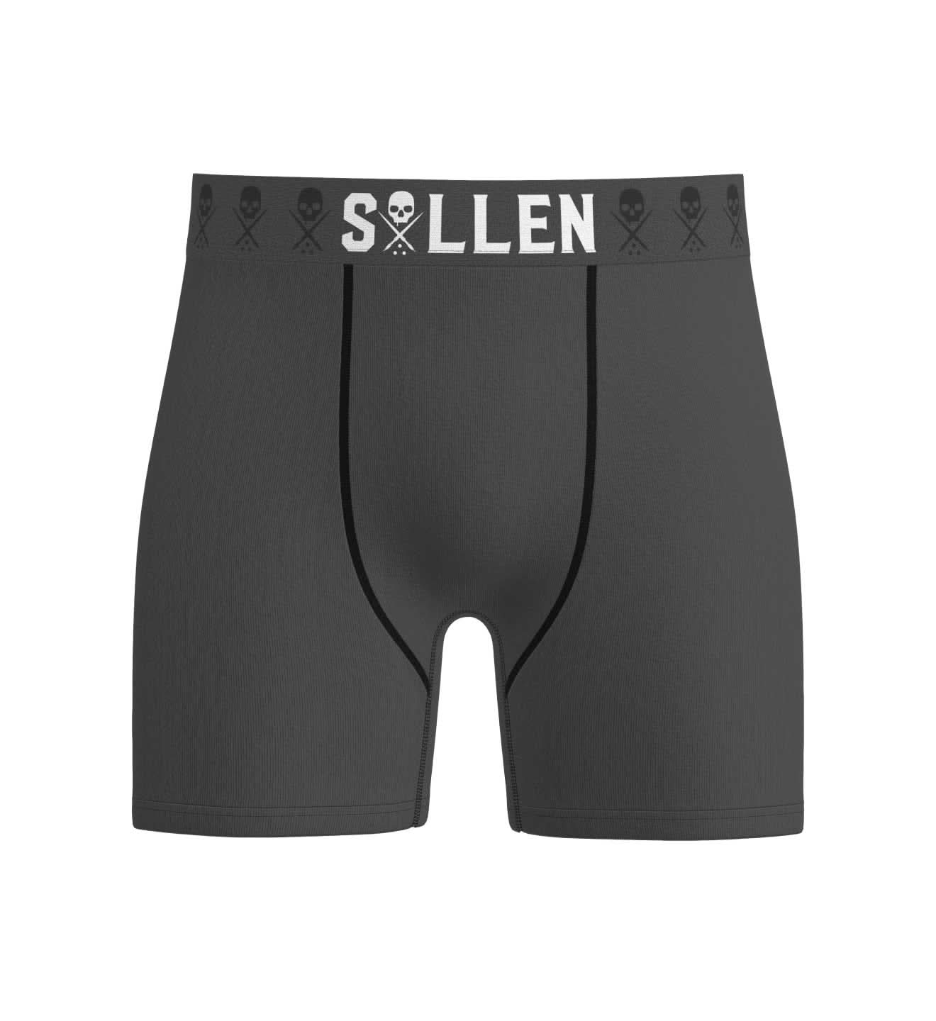 Solid Luxe Boxers - Dark Heather Grey