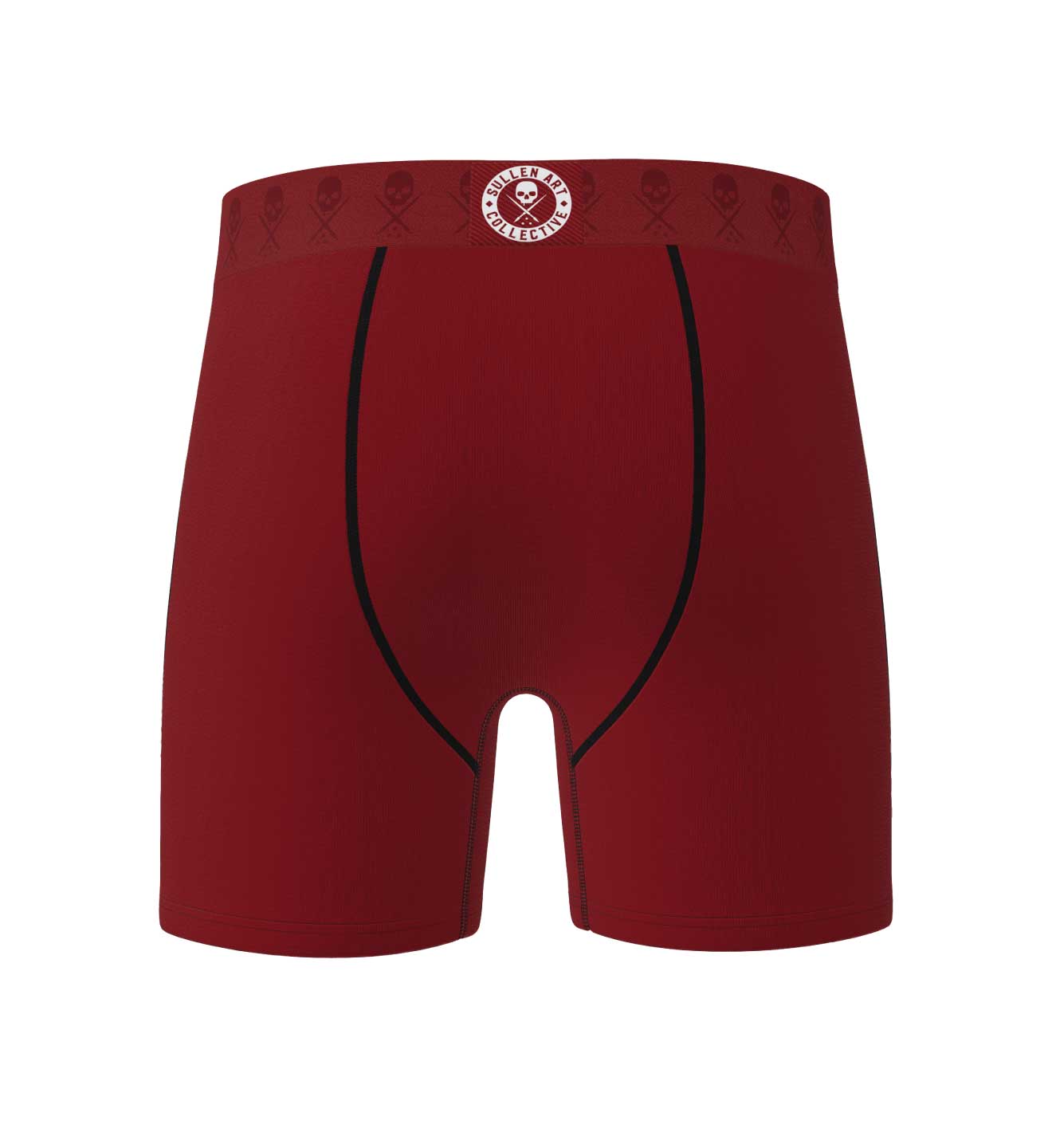 Solid Luxe Boxers - Dark Red