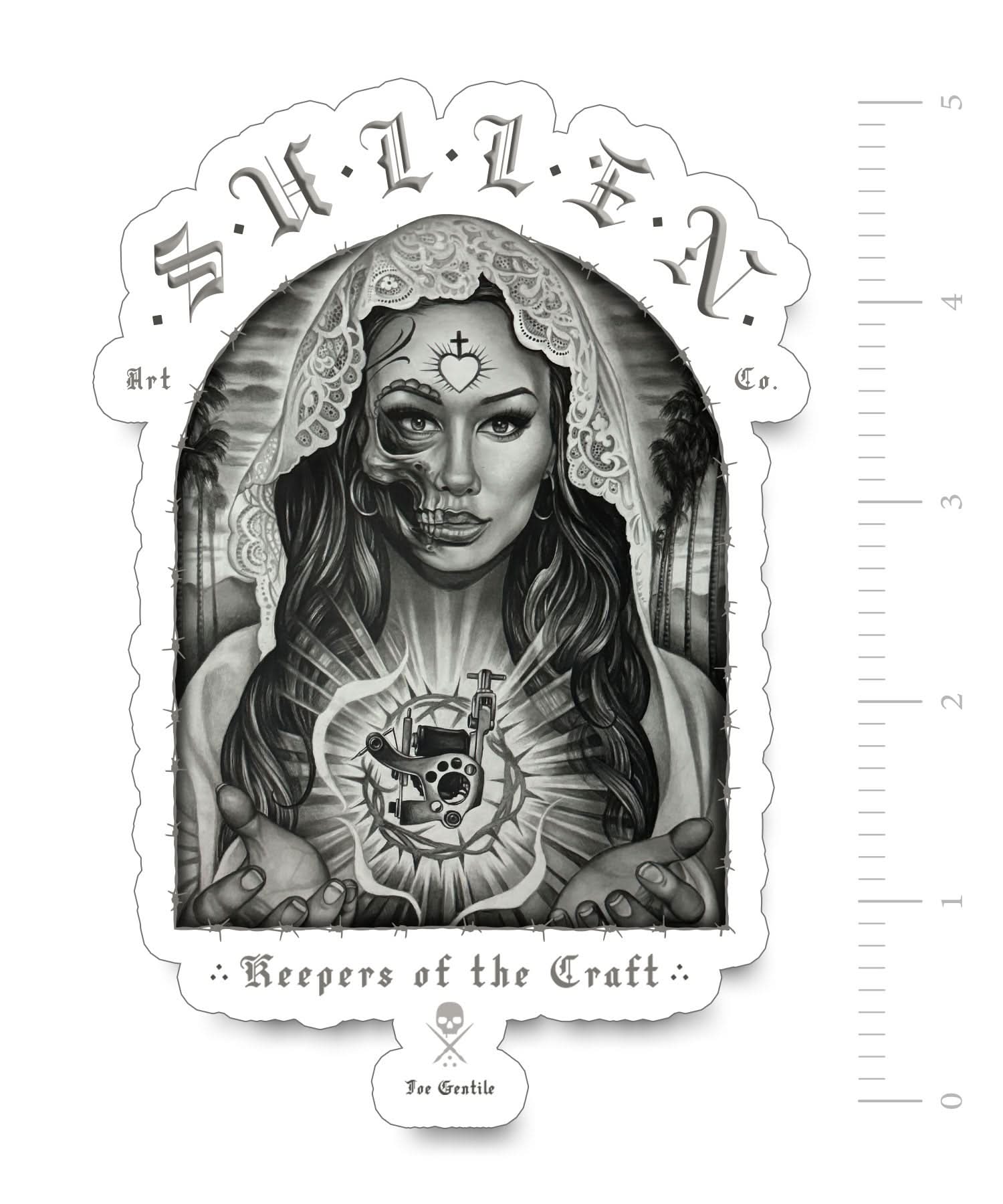 Gentile Madonna Sticker