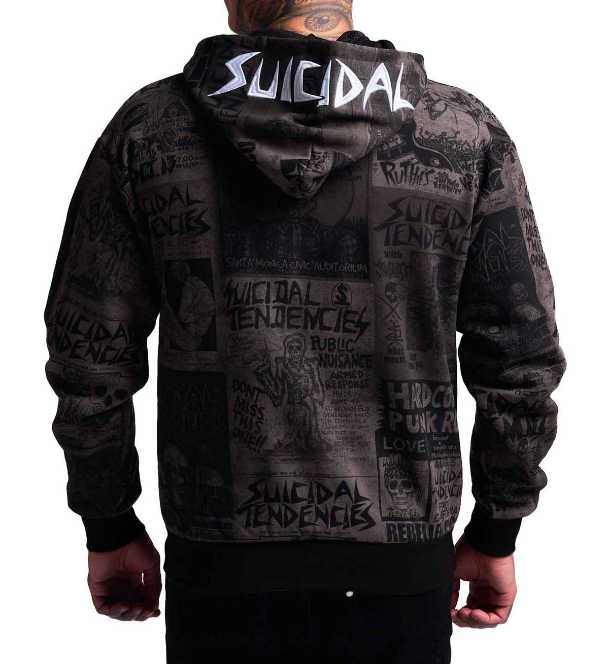 Sullen X ST Posted Zip Up Blue