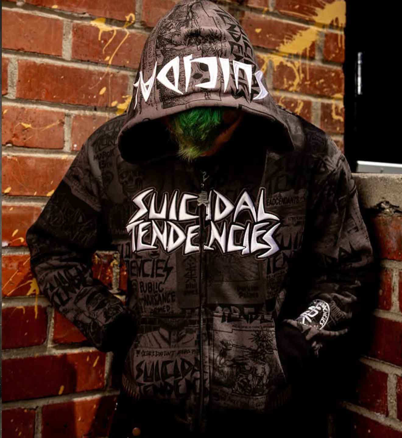 Sullen X ST Posted Zip Up Blue