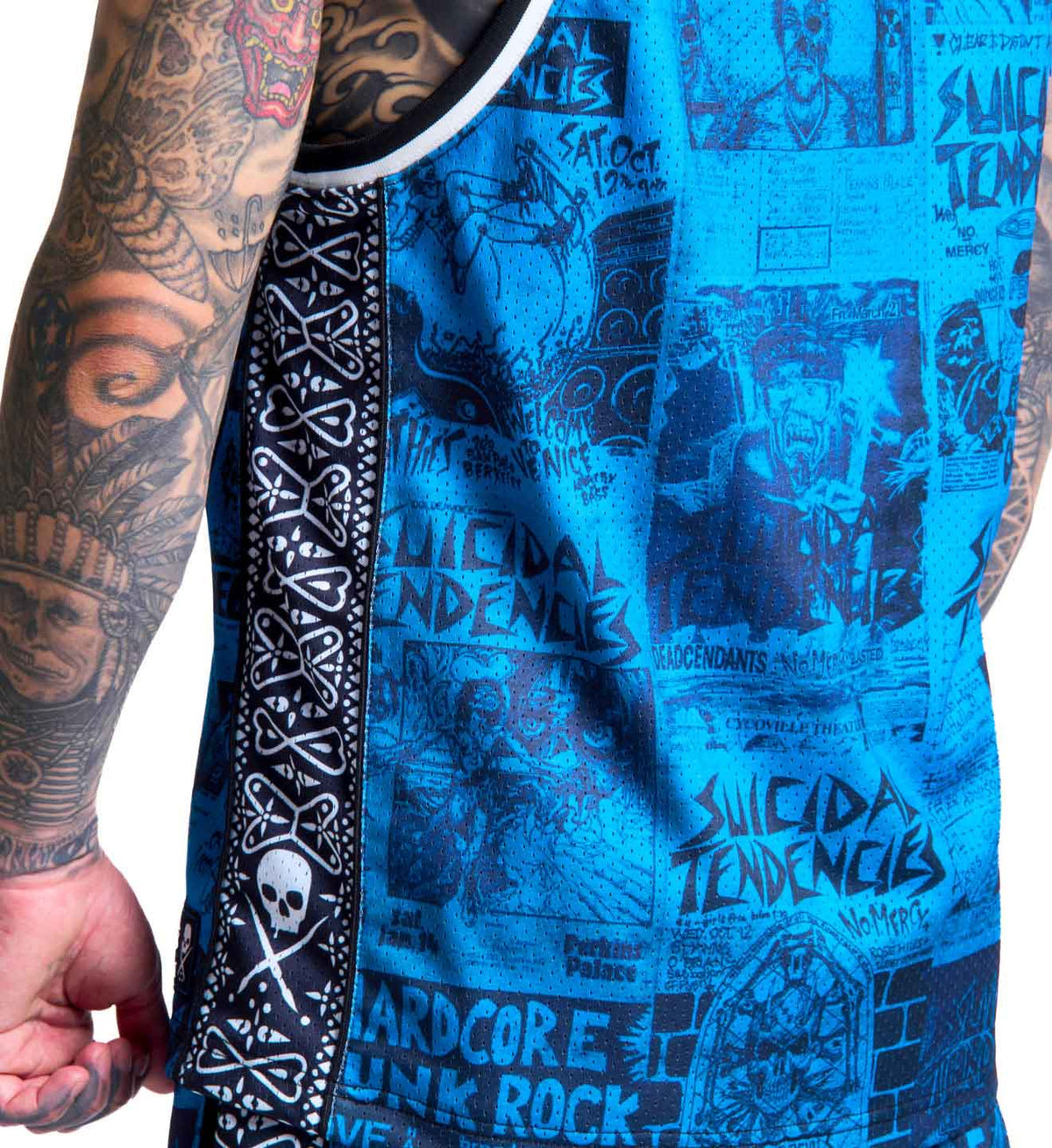 Sullen X ST Posted Jersey Blue