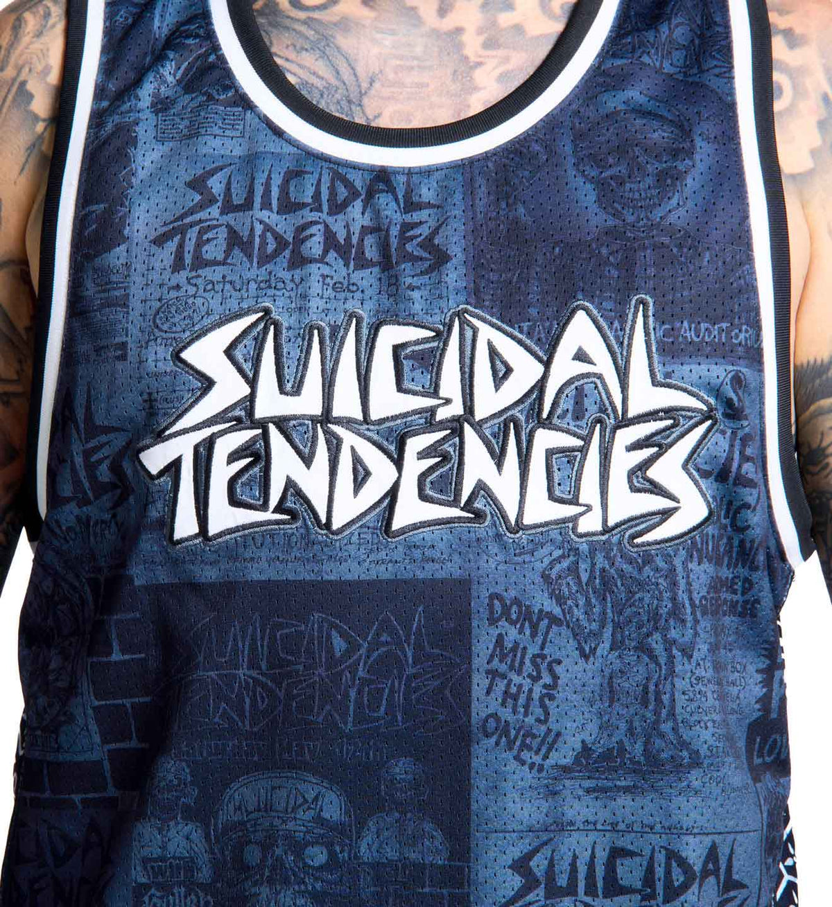 Sullen X ST Posted Jersey Blue