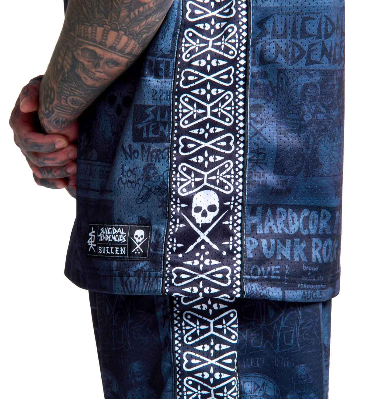 Sullen X ST Posted Jersey Blue