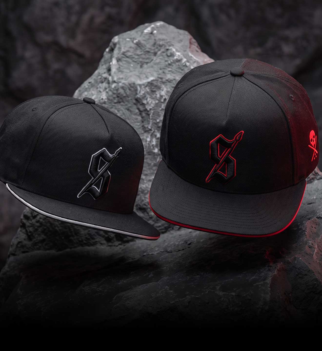 Strike Snapback - Black/Grey