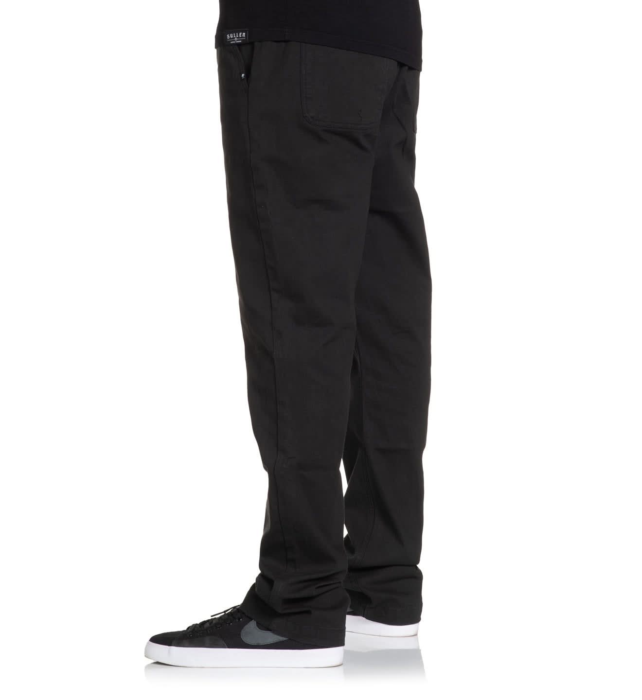 Stretched E-Waist Canvas Pants - Raven Stretched E-Waist Canvas Pants - Raven