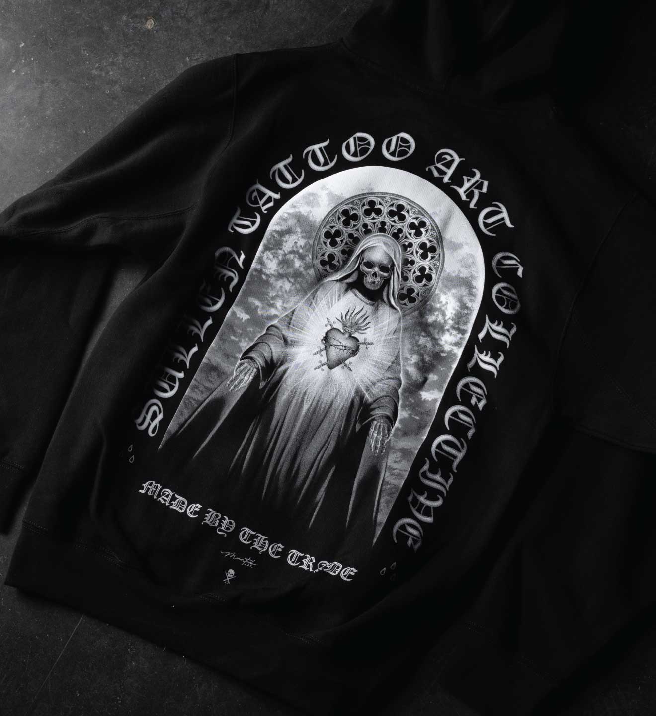 Maria Muerte Zip Hood