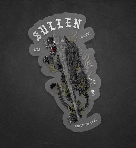 Crawling Panther Sticker