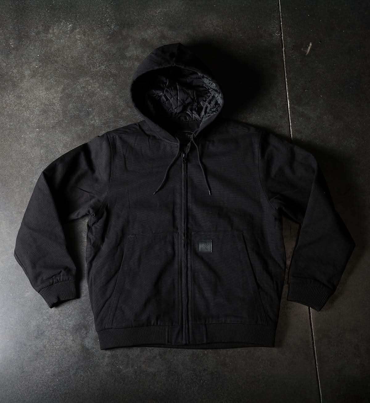Sierra Duck Canvas Heavyweight Quilted Zip