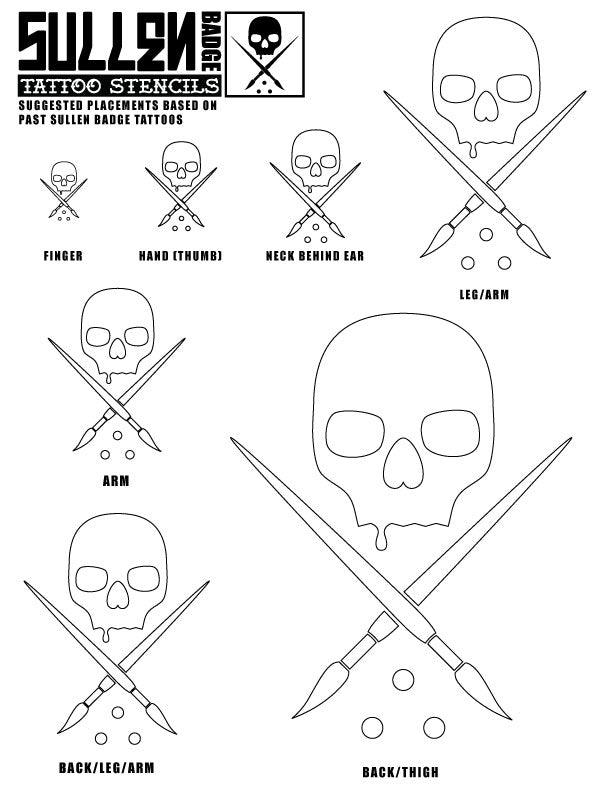 sullen-badge-tattoo-stencils-Cjfb9tUX - Sullen
